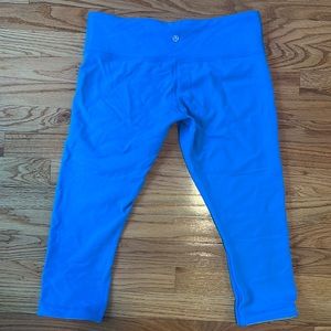 Lululemon Wunder Under reversible crop legging